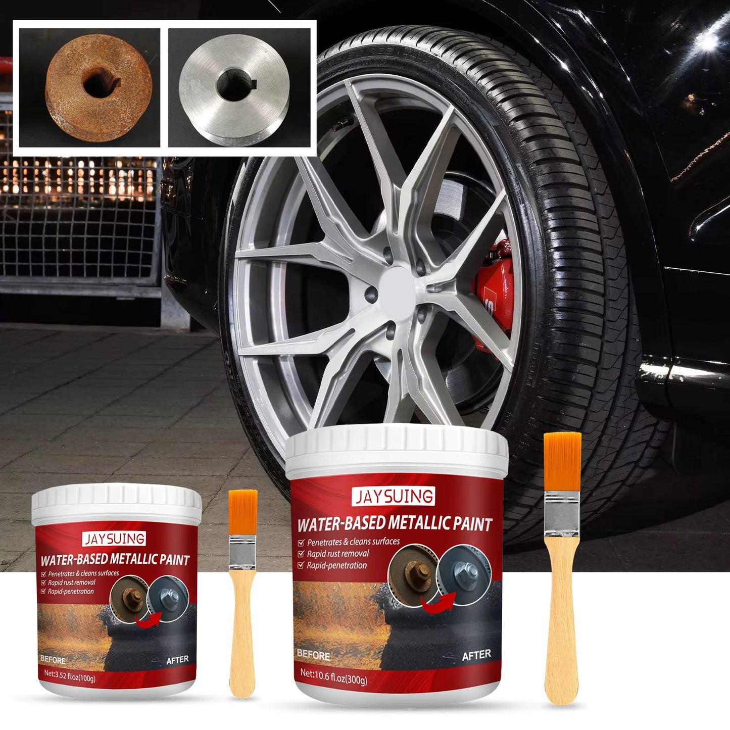 Water-Based Rust Remover Weather-Proof Long Lasting مزيل صدأ مائي مقاوم للعوامل الجوية