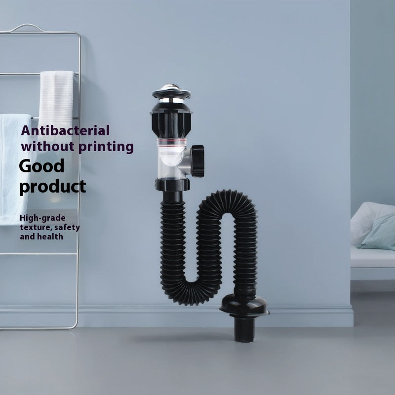 Anti-Odor ABS Basin Drain Pipe