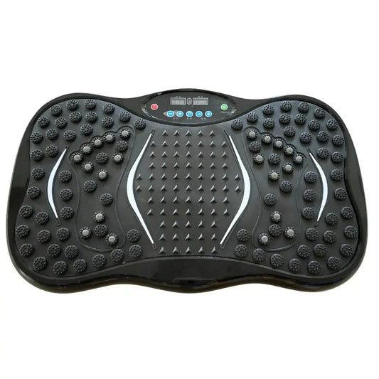 Vibration Fitness Trainer with Bluetooth Speaker Home Use Plate Exercise Machine Body Toning Electromagnetic Exercise Equipment
