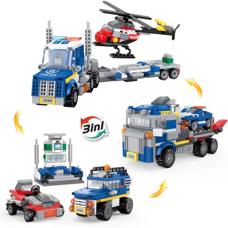 Polices Car Building Blocks Sets Lebanon