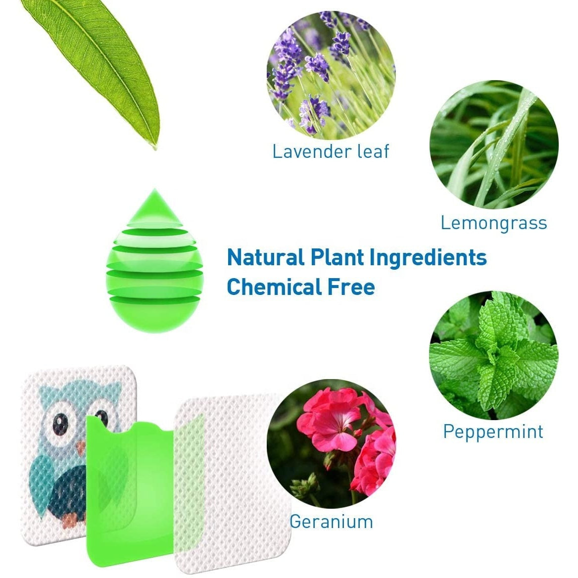 Mosquitos Repellent Stickers