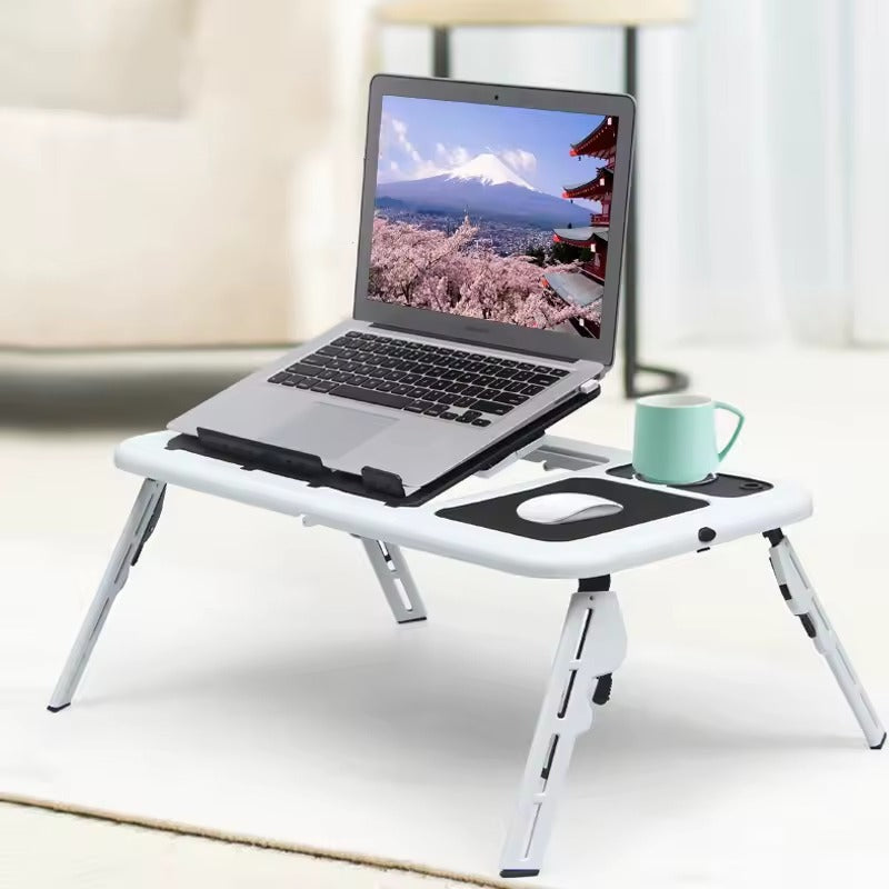 Foldable Laptop E-Table with Fans