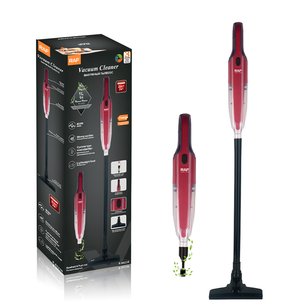RAF Cordless Vacuum Cleaner Lightweight Removable Battery Powerful Suction Rechargeable for Floor R8823R - Medaid International