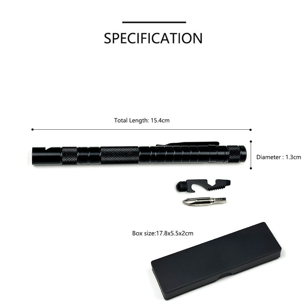 9-in-1 Tactical Multitool Pen