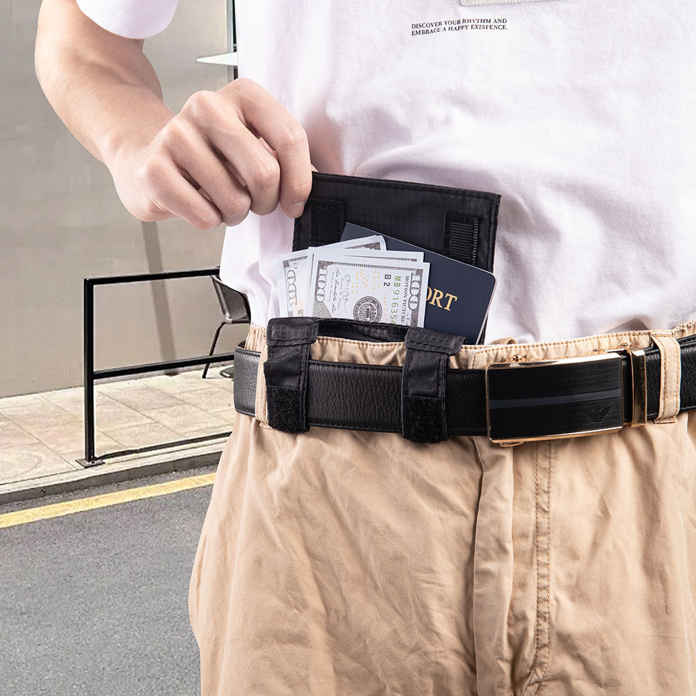 Hidden Belt Security Wallet