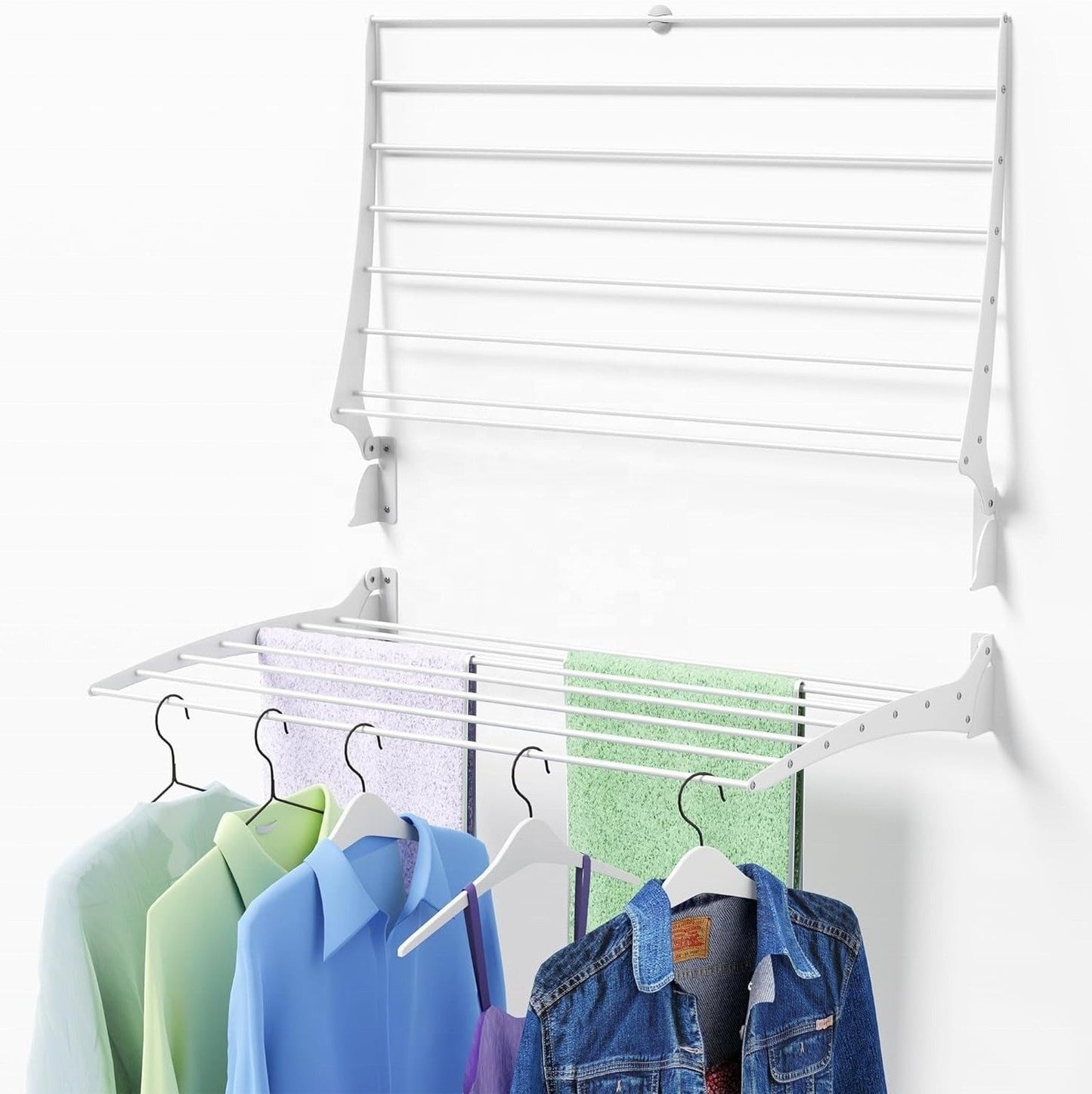 Retractable Wall Mounted Drying Rack