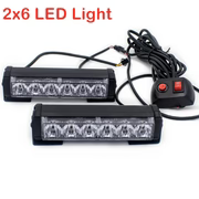 Police Led Warning Strobe Lights Light bar for Trucks Cars Waterproof