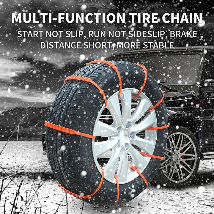 10 Pieces Car Tire Anti-Slip For Snow Ice Mud