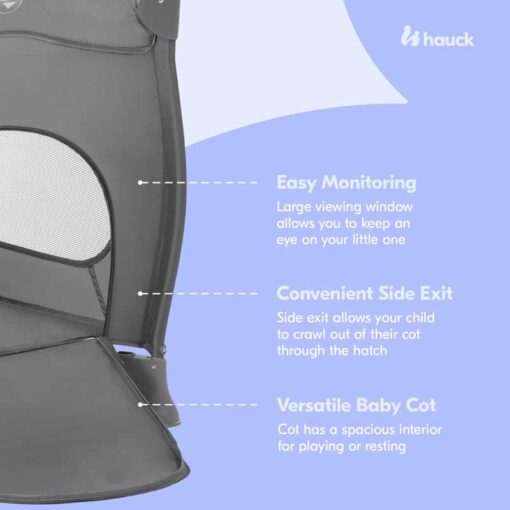 Hauck - Sleep N Play GO Plus - Grey