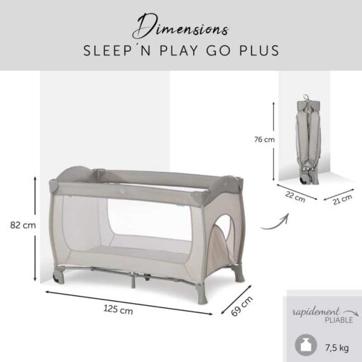 Hauck - Sleep N Play GO Plus - Beige