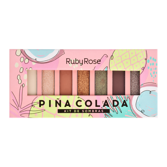 Ruby rose Pinacolada eyeshadow palette hb 1055