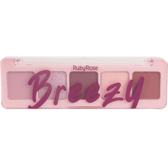 Ruby Rose Breezy Eyeshadow Palette 5 Shades HB F535