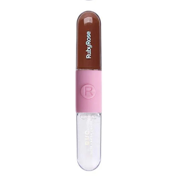 Ruby Rose Duo Gloss + Batom Liquid - Medaid