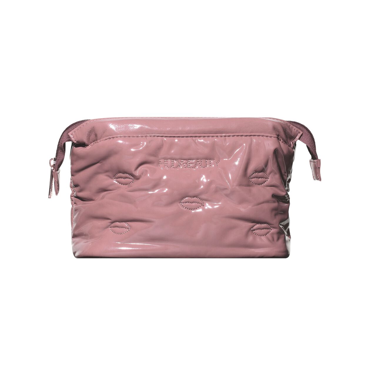 Huda Beauty - FAUX FILLER EXCLUSIVE COLLECTION GLOSSY POUCH + Mirror - Medaid International