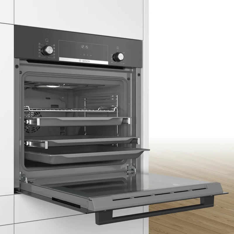 Bosch HBJ558YB0Q Serie | 6?Built-in oven?60 x 60 cm?Black