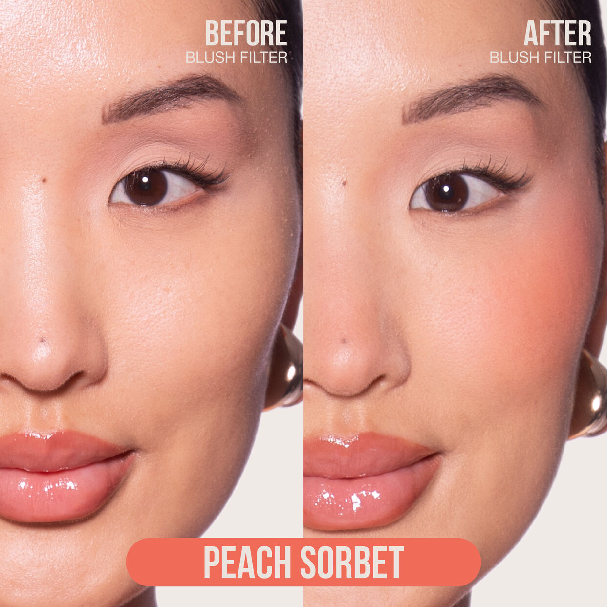 HUDA BEAUTY LIQUID BLUSH FILTER - PEACH SORBET -