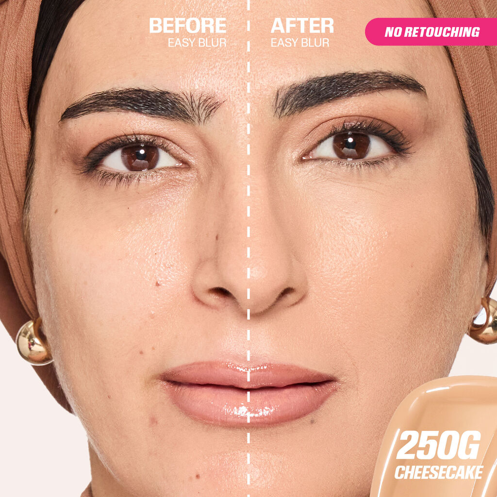 Huda Beauty Easy Blur Natural Airbrush Foundation with Niacinamide 30ml - Cheesecake250