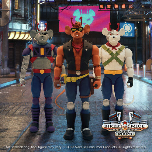 Biker Mice Vinnie Action Figures By Nacelle - Medaid International