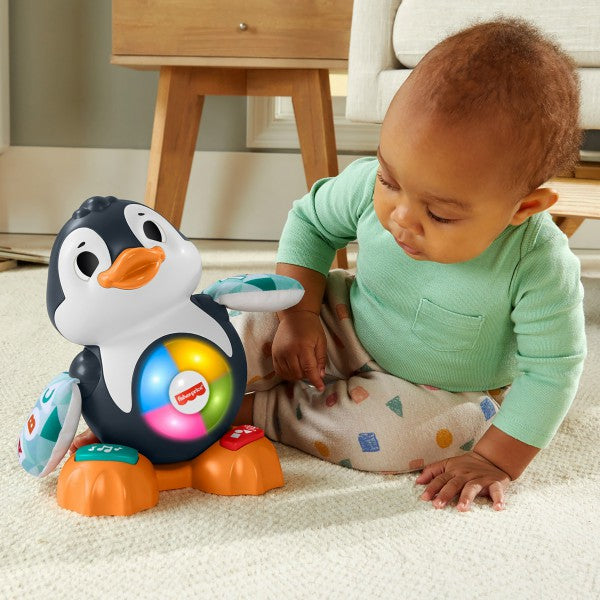 Fisher Price Linkimals Dance & Groove Penguin - English By Mattel - Medaid International