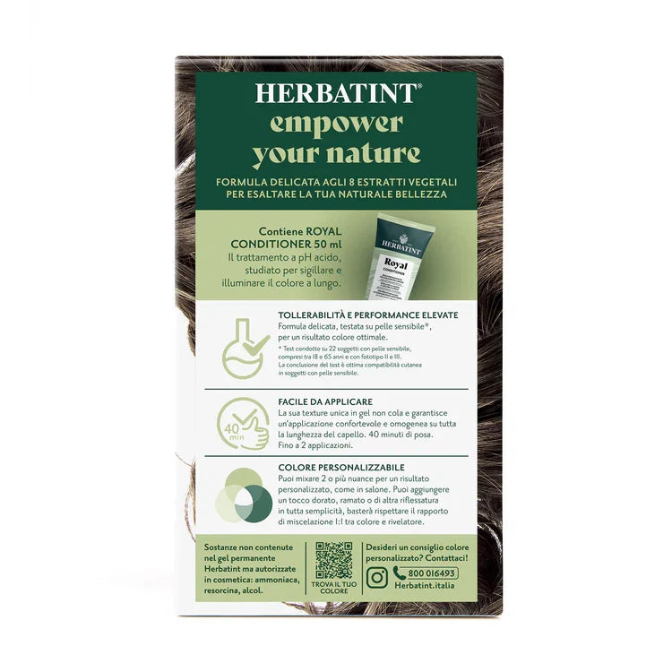 Herbatint, Permanent Haircolor Gel, 7C, Ash Blonde 170ML