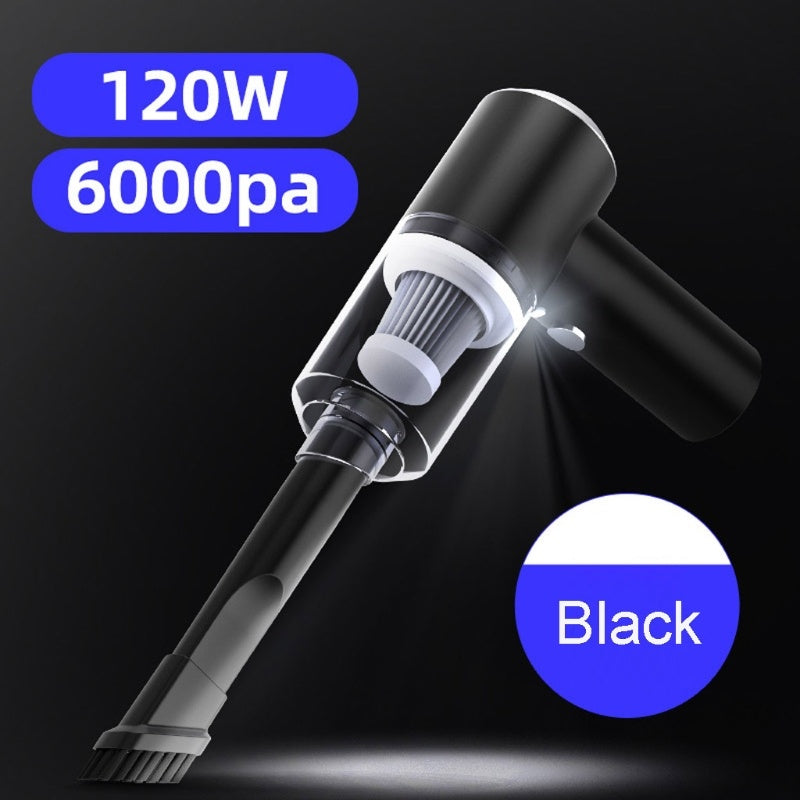 USB Rechargeable Cordless 6000Pa 120W Portable Handheld Powerful Wireless Vacuum Cleaner