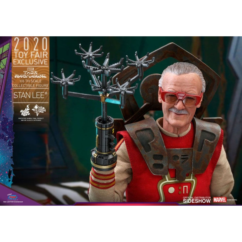 Marvel STAN LEE BARBER SAKAAR PLANET 1/6 Scale Action Figure By Hot Toys - Medaid International