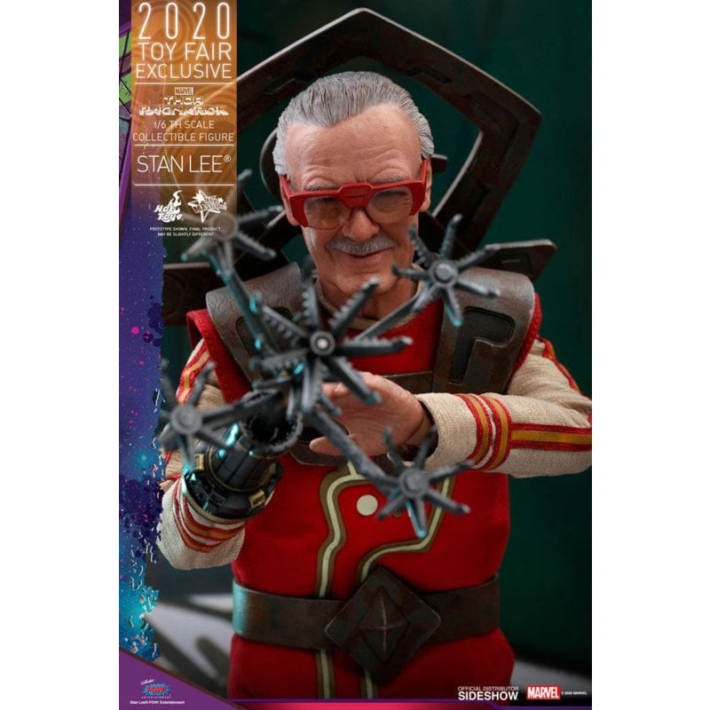 Marvel STAN LEE BARBER SAKAAR PLANET 1/6 Scale Action Figure By Hot Toys - Medaid International