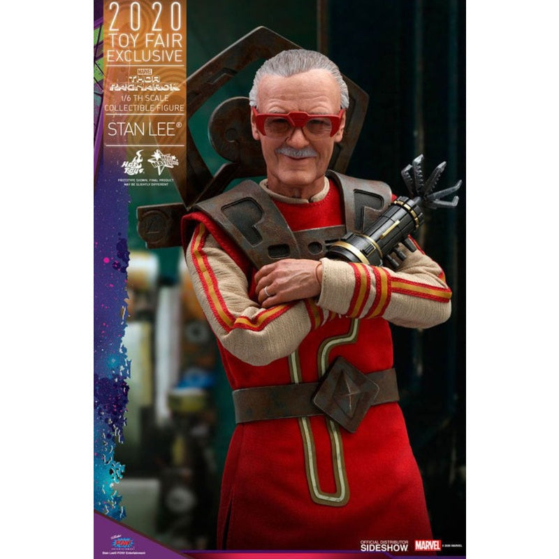 Marvel STAN LEE BARBER SAKAAR PLANET 1/6 Scale Action Figure By Hot Toys - Medaid International