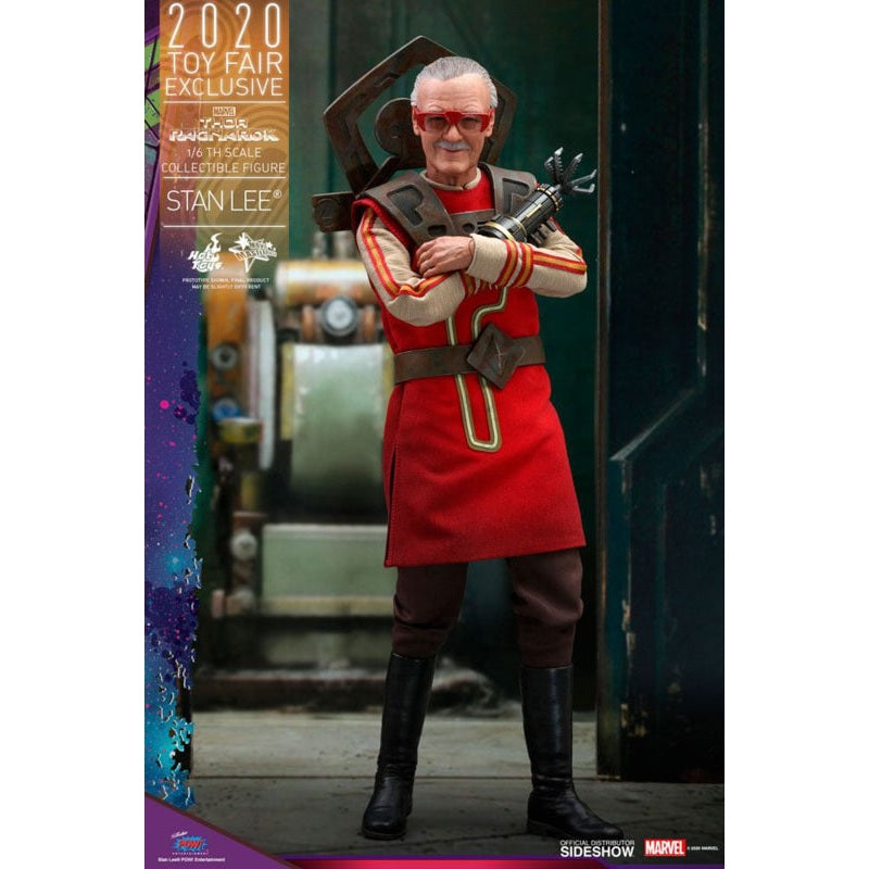 Marvel STAN LEE BARBER SAKAAR PLANET 1/6 Scale Action Figure By Hot Toys - Medaid International
