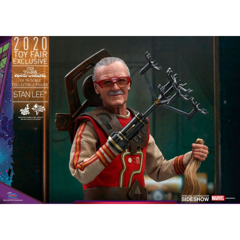 Marvel STAN LEE BARBER SAKAAR PLANET 1/6 Scale Action Figure By Hot Toys - Medaid International