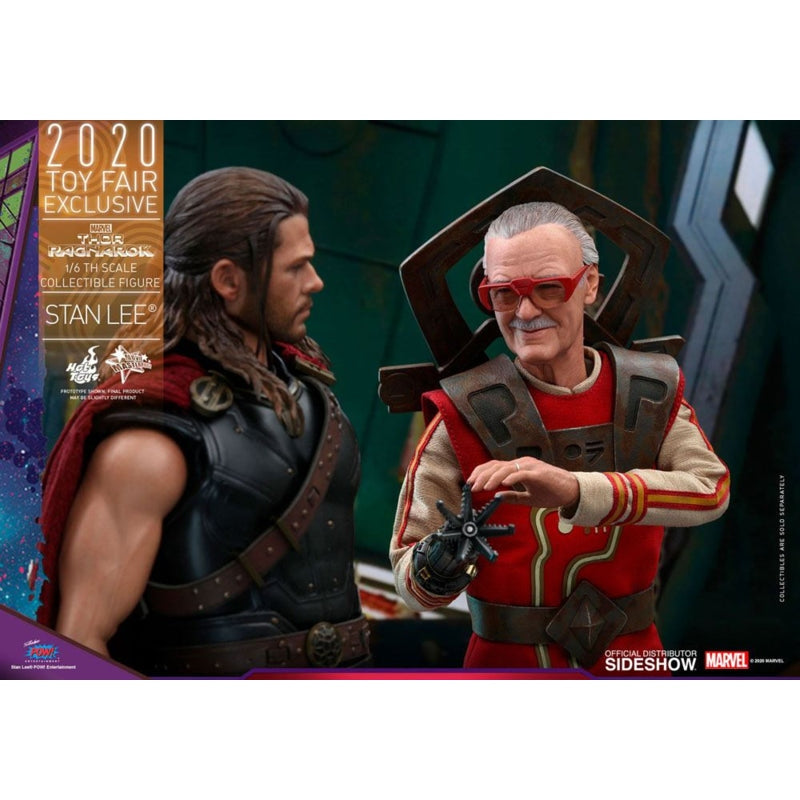Marvel STAN LEE BARBER SAKAAR PLANET 1/6 Scale Action Figure By Hot Toys - Medaid International