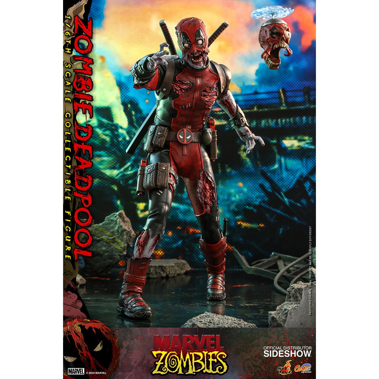 Marvel ZOMBIE DADPOOL 1/6 Scale Action Figure By Hot Toys - Medaid International