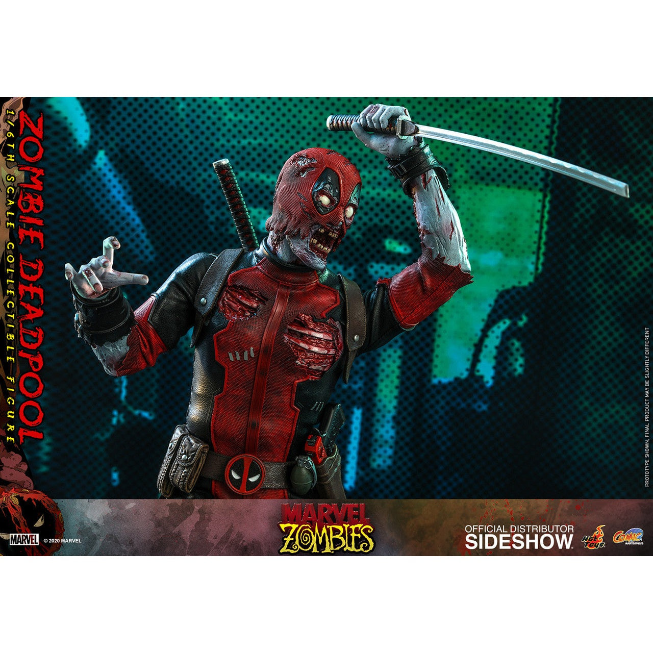 Marvel ZOMBIE DADPOOL 1/6 Scale Action Figure By Hot Toys - Medaid International