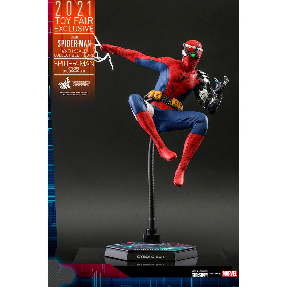 Marvel SPIDER MAN CYBORG SUIT 1/6 Scale Action Figure By Hot Toys - Medaid International