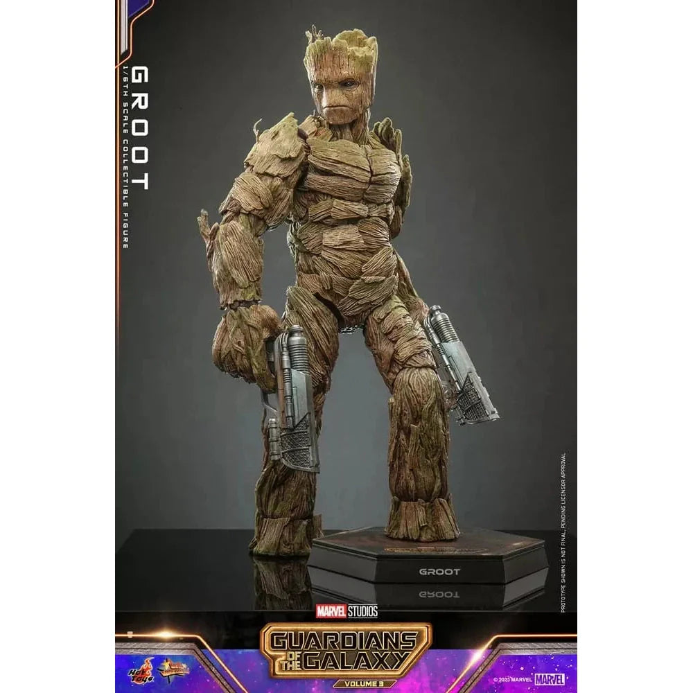 Marvel Guardians of the Galaxy GROOT VOLUME 3 /6 Scale Action Figure By Hot Toys - Medaid International