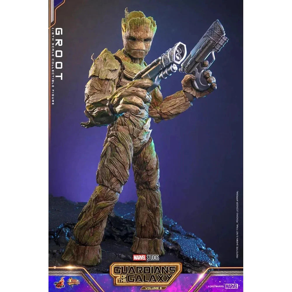 Marvel Guardians of the Galaxy GROOT VOLUME 3 /6 Scale Action Figure By Hot Toys - Medaid International