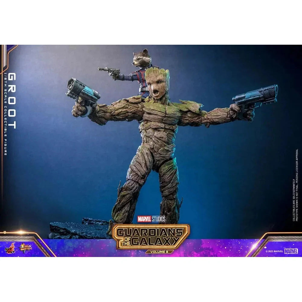 Marvel Guardians of the Galaxy GROOT VOLUME 3 /6 Scale Action Figure By Hot Toys - Medaid International