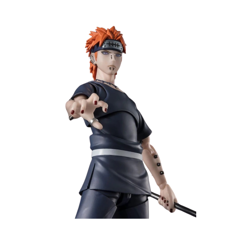 Naruto Shippuden Pain Tendo Six Path Rinneg S.H.Figuarts Action Figure By Bandai Tamashii - Medaid International