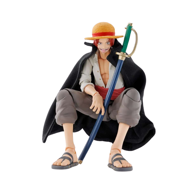 One Piece Shanks S.H.Figuarts Action Figure By Bandai Tamashii - Medaid International