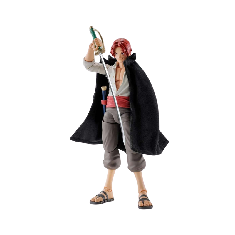 One Piece Shanks S.H.Figuarts Action Figure By Bandai Tamashii - Medaid International