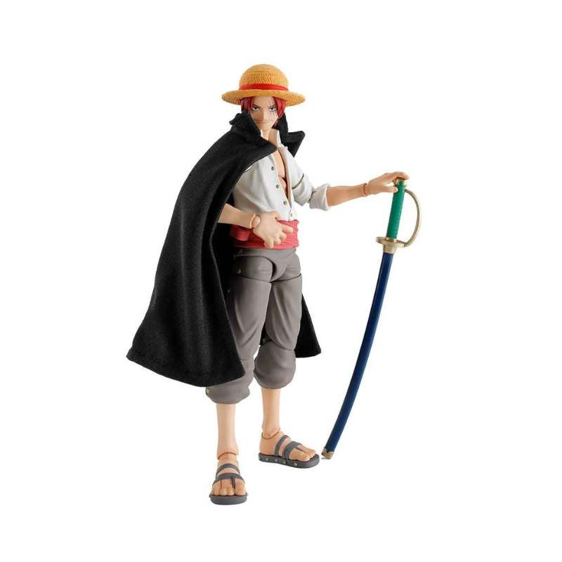 One Piece Shanks S.H.Figuarts Action Figure By Bandai Tamashii - Medaid International
