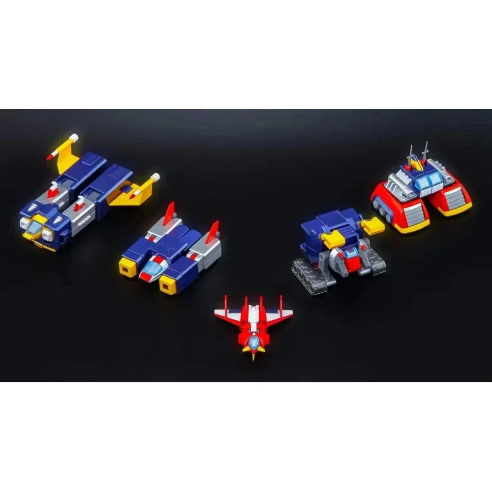 Super Electromagnetic Machine Voltes V Mini Action Series Voltes V (Full Paint Ver.) Exclusive - Medaid International