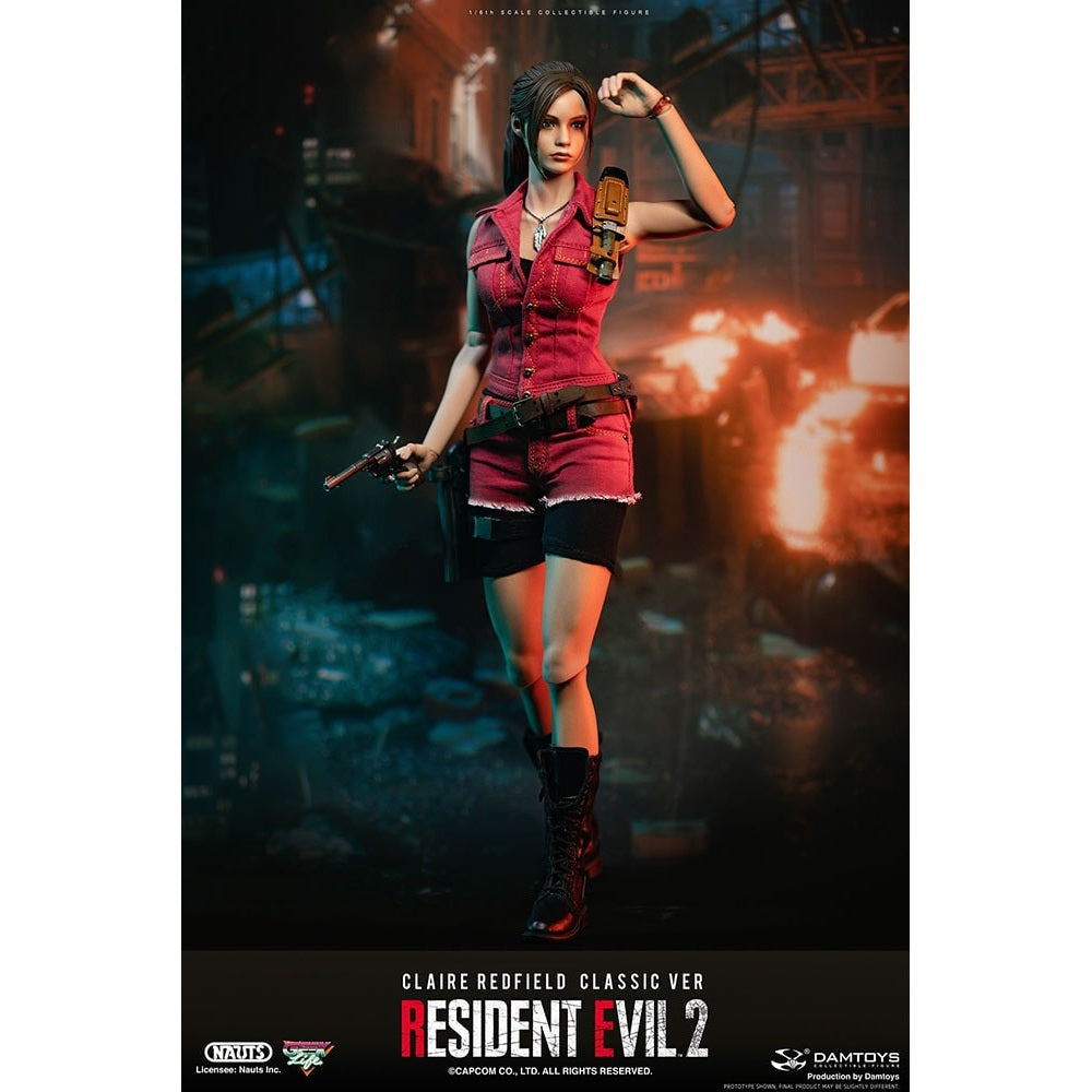 Resident Evil 2 Claire Redfield (Classic Ver.) 1/6 Scale Figure By HOT HEART - Medaid International