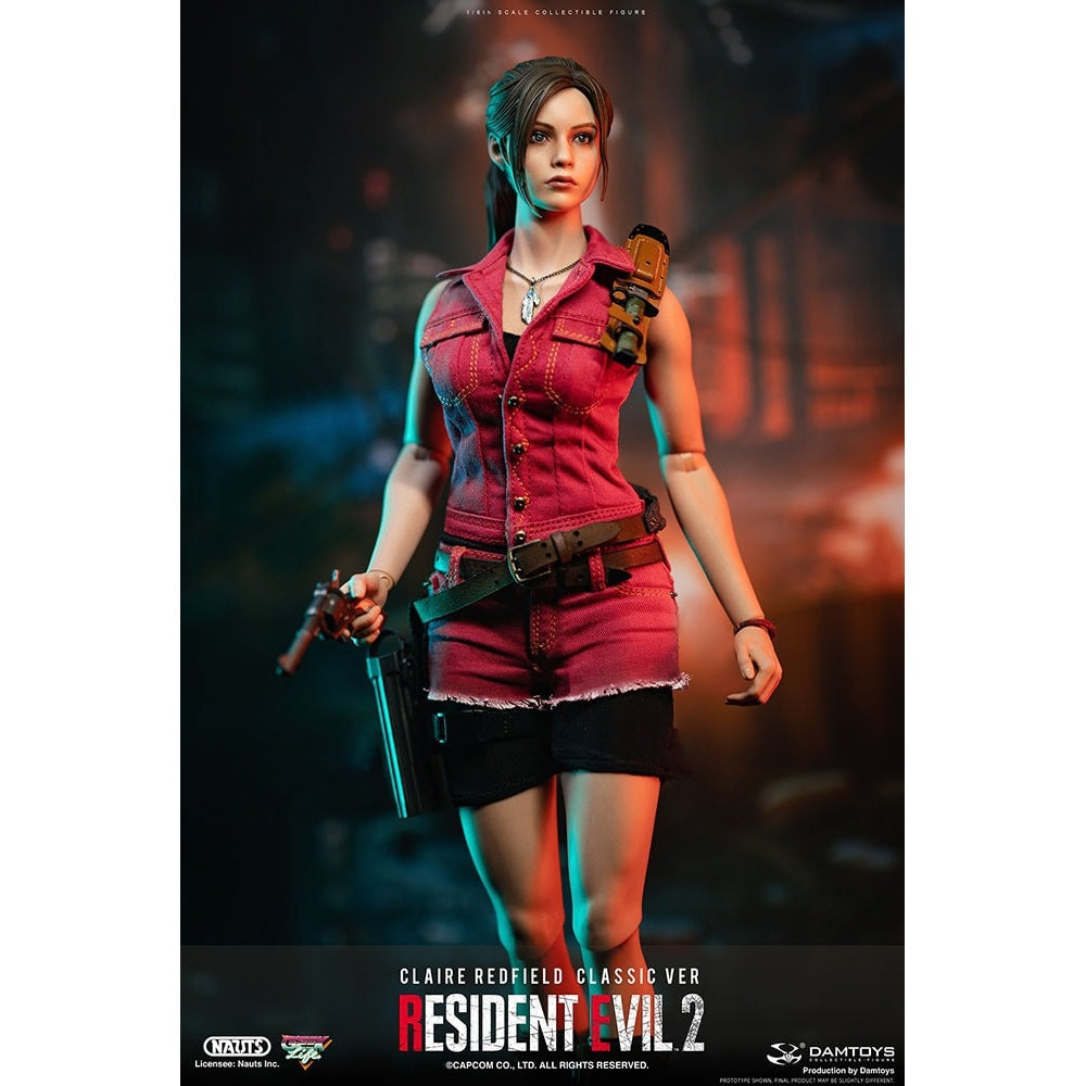 Resident Evil 2 Claire Redfield (Classic Ver.) 1/6 Scale Figure By HOT HEART - Medaid International