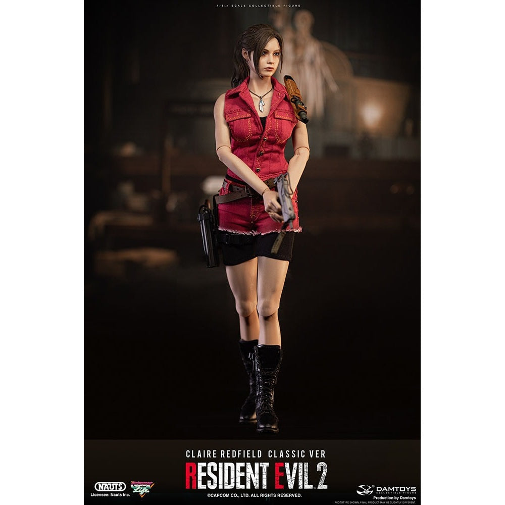 Resident Evil 2 Claire Redfield (Classic Ver.) 1/6 Scale Figure By HOT HEART - Medaid International