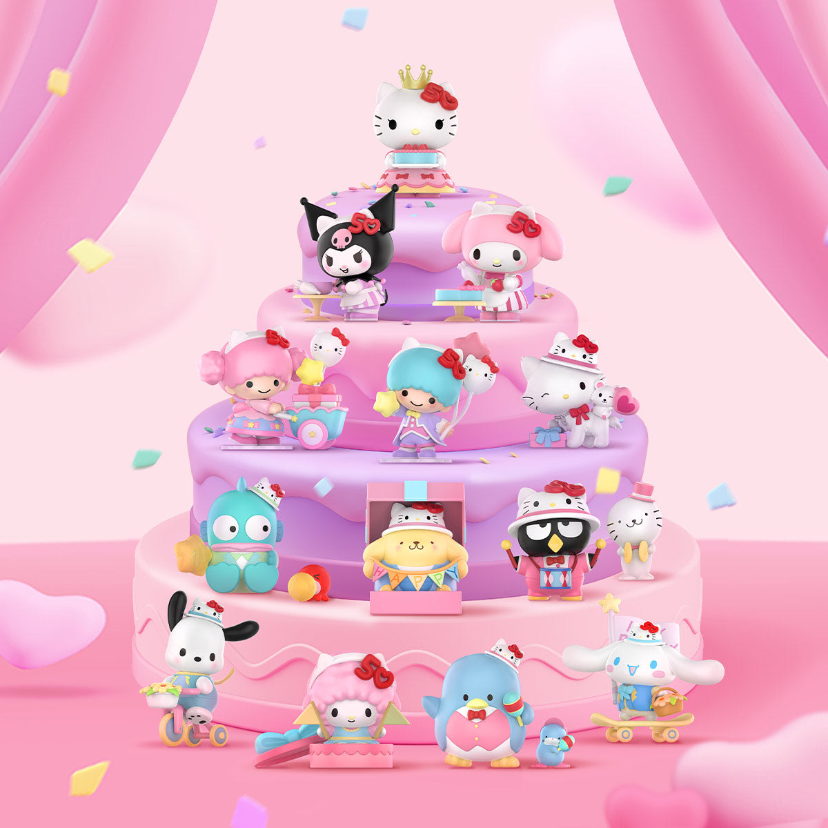 Hello Kitty 50th Anniversary Blind Box By Pop Mart (1 Random) - Medaid International