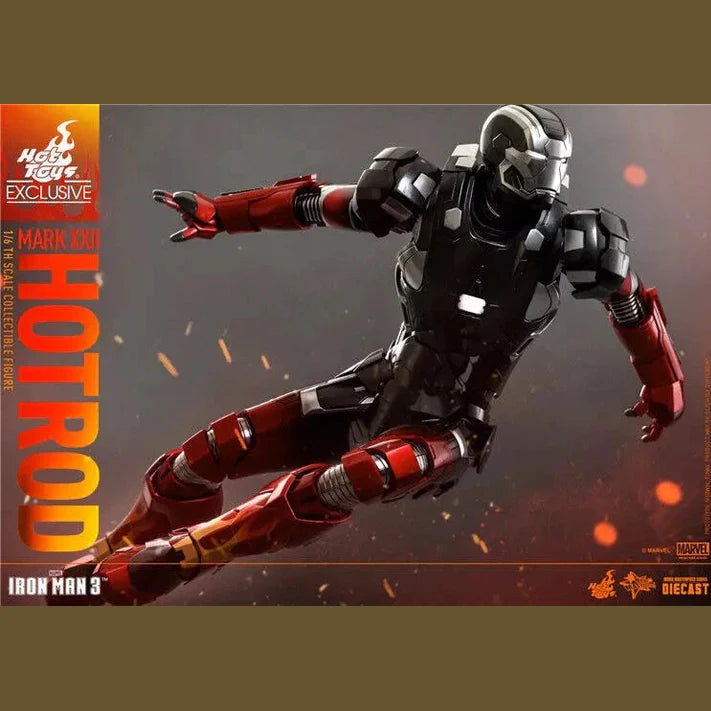 Marvel Iron Man 3 Hot Rod Mk22 Mark XXII 1/6 scale Action Figure By Hot Toys - Medaid International