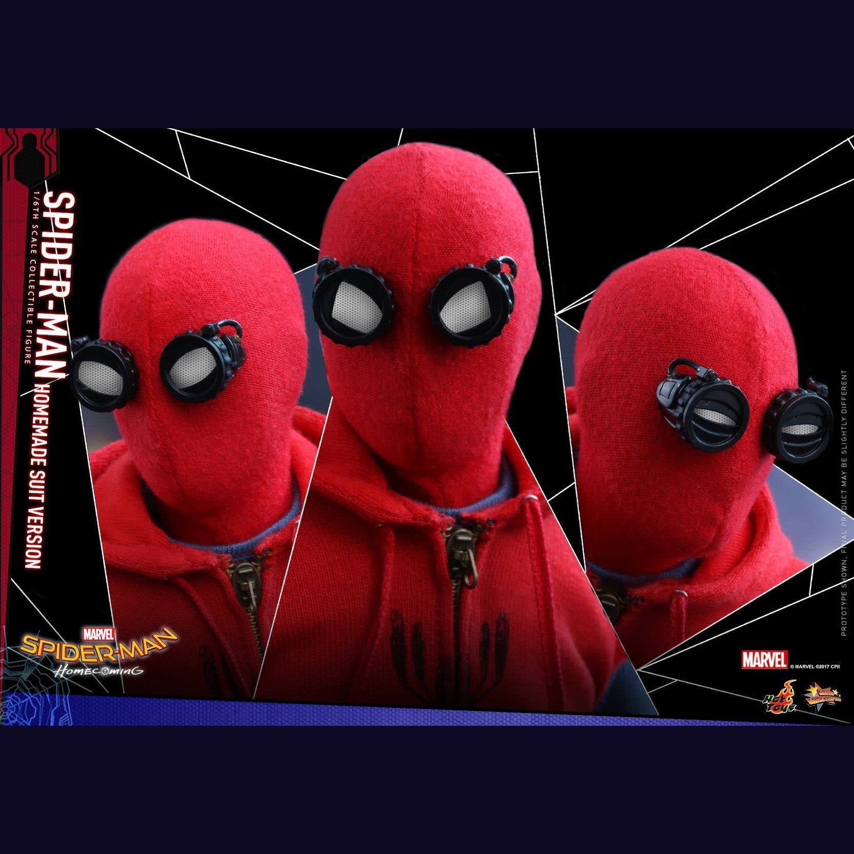 Spider-Man : Homecoming – Homemade Suit Action Figure By Hot Toys - Medaid International