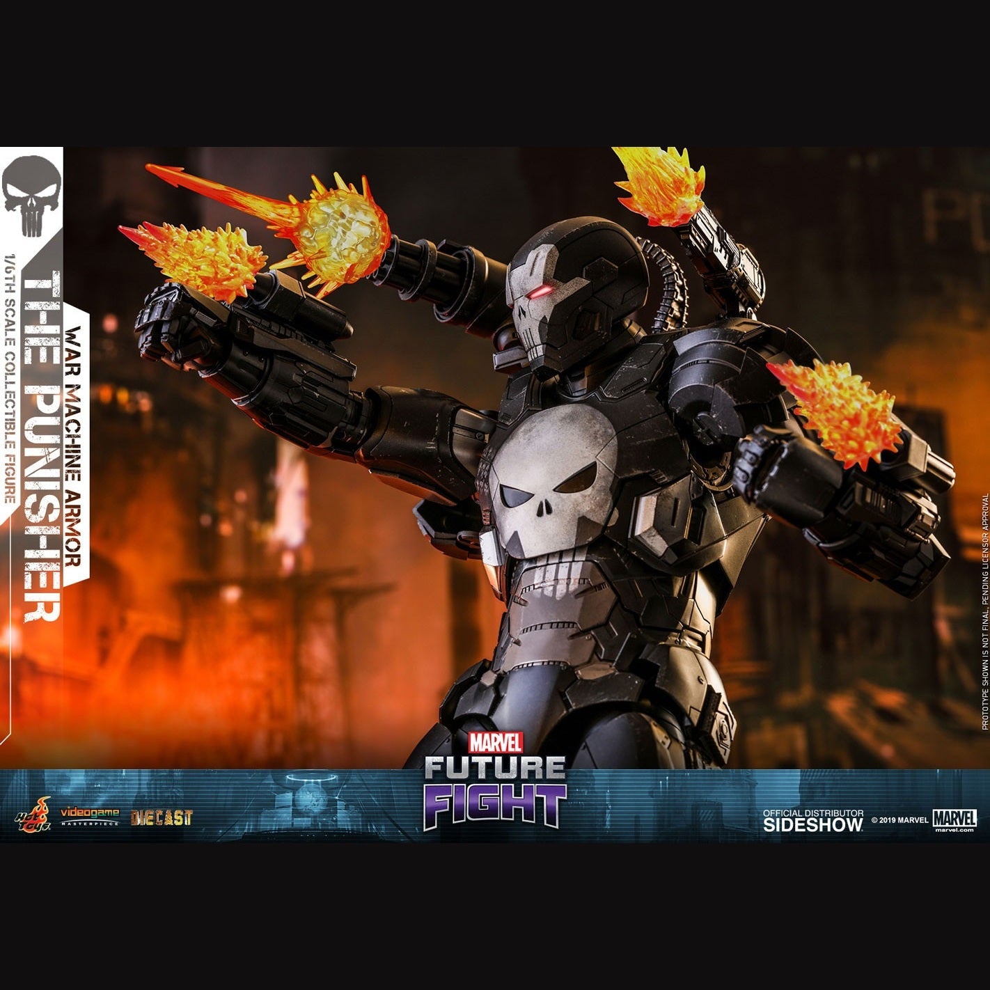 The Punisher War Machine Armor Action Figure By Hot Toys - Medaid International