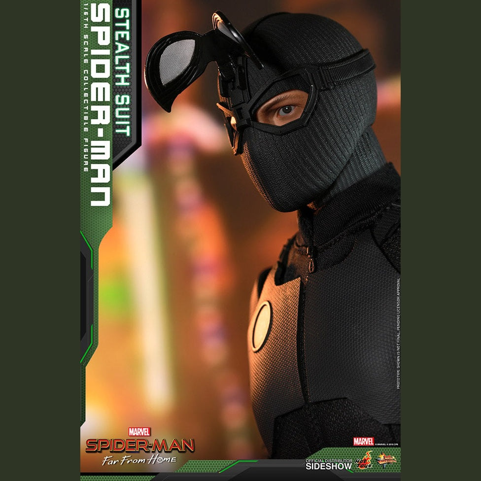 Spider-Man (Stealth Suit) Action Figure By Hot Toys - Medaid International